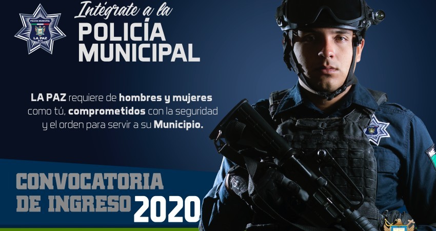 Siguen buscando ciudadanos que deseen ingresar a la policía municipal