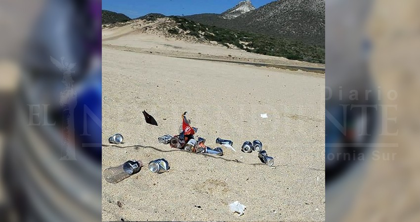 Playas siguen sufriendo embates de contaminación por irresponsabilidad de visitantes 
