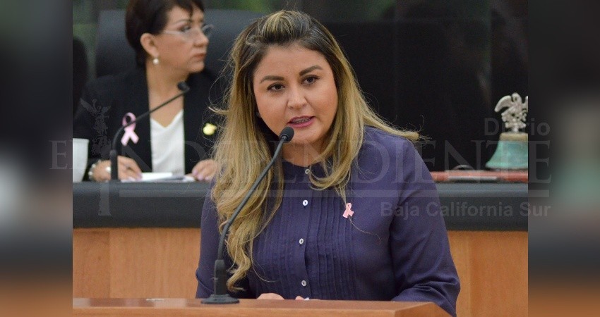 Advierte la diputada Rubio Avilés que los cambios hechos este martes en congreso no tienen validez