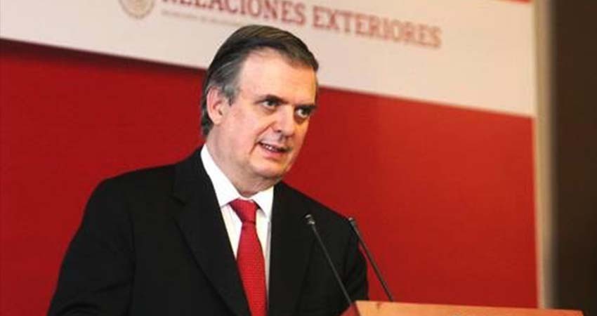 Informa Ebrard que no se dentendrá el comercio con EU y no se cerraran aeropuertos