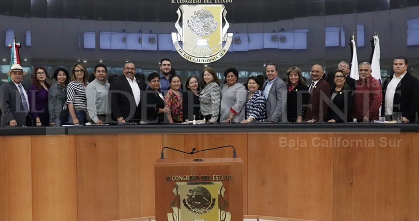 Queda “completo” el Congreso BCS: Toman protesta suplentes faltantes