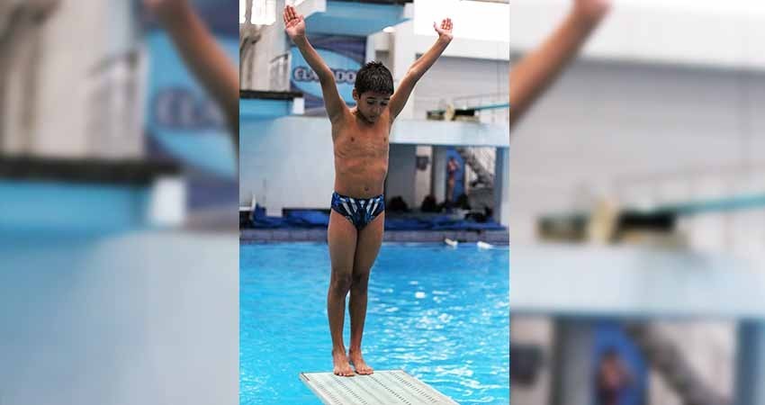 Mantienen clavadistas Sudcalifornianos entrenamiento en casa