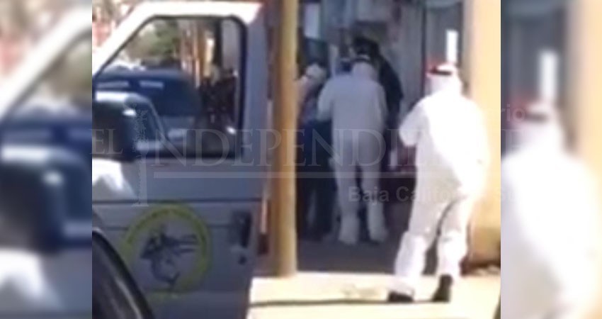 Difunden videos de atención a persona con presuntos síntomas de COVID 19 en CSL