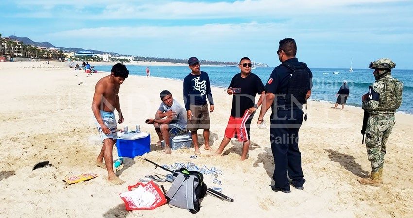 Podrían remitir ante juzgados cívicos a quienes violen prohibición de uso de playas