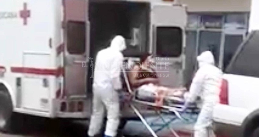 Difunden video de supuesto traslado de paciente con síntomas de COVID-19 en SJC