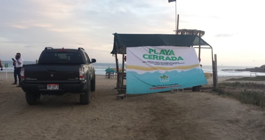 Policía municipal mantendrá vigilancia en playas de La Paz