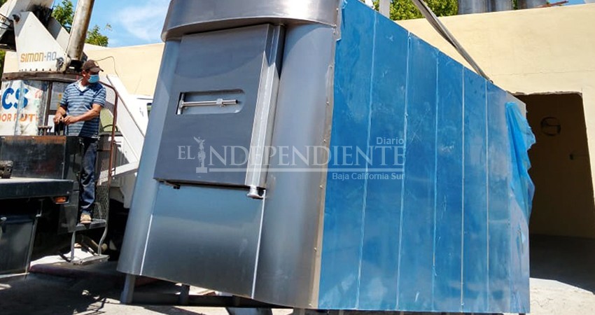 Dirección de Panteones La Paz cuenta con un nuevo horno crematorio