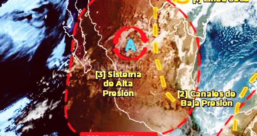 Calor y viento se mantendrá durante esta semana en BCS 