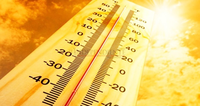 Durante el fin de semana, la temperatura llegará hasta los 40°C en regiones de BCS