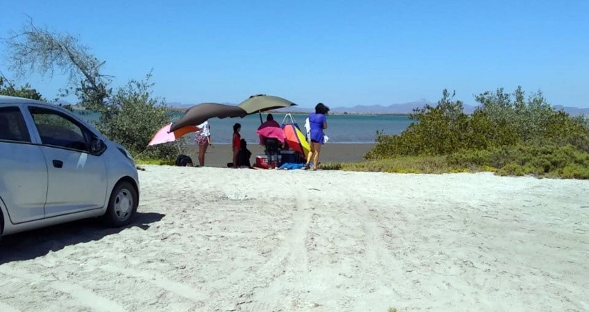 No entienden, cerca de 8 mil personas fueron retiradas de playas de La Paz No entienden, cerca de 8 mil personas fueron retiradas de playas de La Paz
