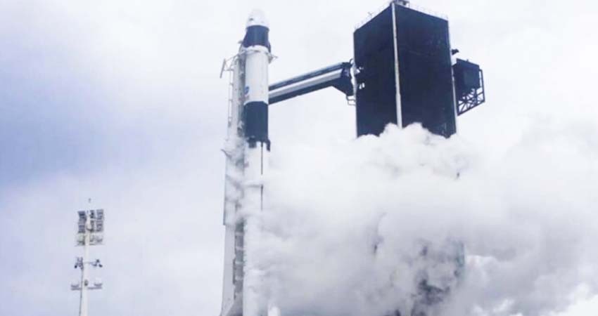 Tras abortar despegue... ¿Cuándo lanzarán cápsula de SpaceX?