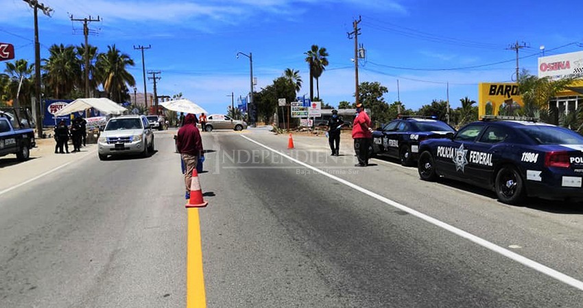 Desmienten todosanteños: “Los del retén no estamos contagiados, la SSA genera confusión”