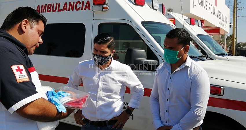 Garantizan apoyo a cuerpos de emergencia que atienden COVID-19 en Los Cabos