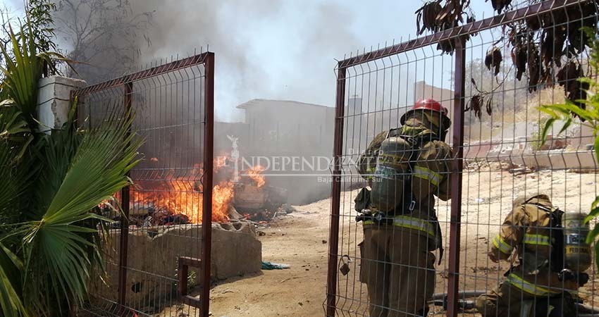 Altas temperaturas arrancan con incendios en Cabo San Lucas