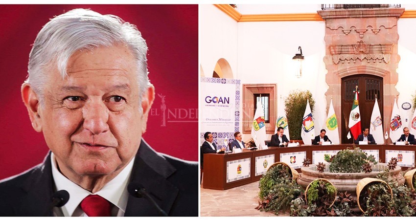 Advierte AMLO propósito “electoral” de los gobernadores del PAN Advierte AMLO propósito “electoral” de los gobernadores del PAN