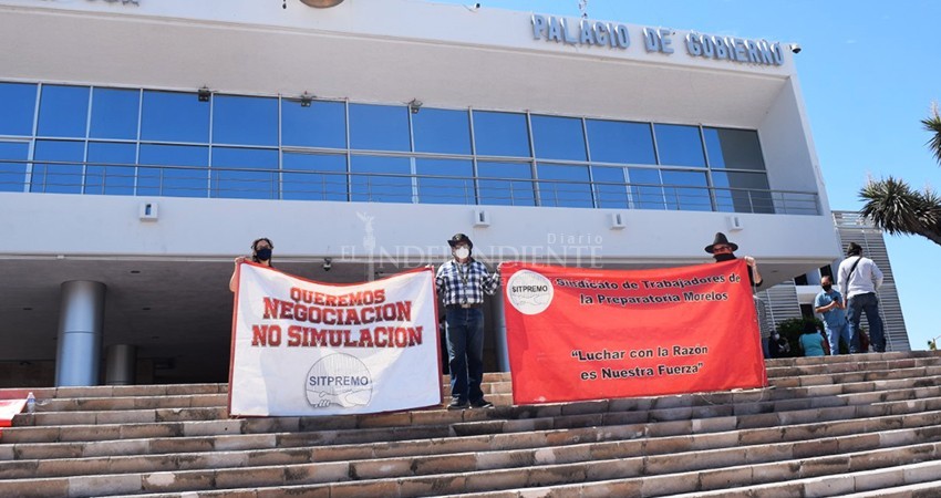 Gobierno BCS no atendió protesta por adeudos con prepa Morelos