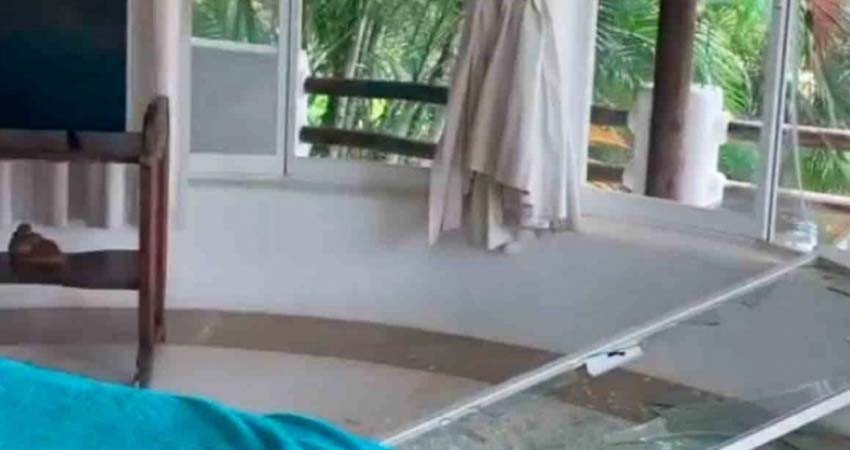 Casa de Alejandra Guzmán en Huatulco queda destrozada tras sismo Casa de Alejandra Guzmán en Huatulco queda destrozada tras sismo