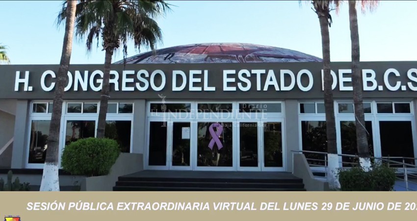 Reforman la Ley Orgánica del Congreso de Baja California Sur