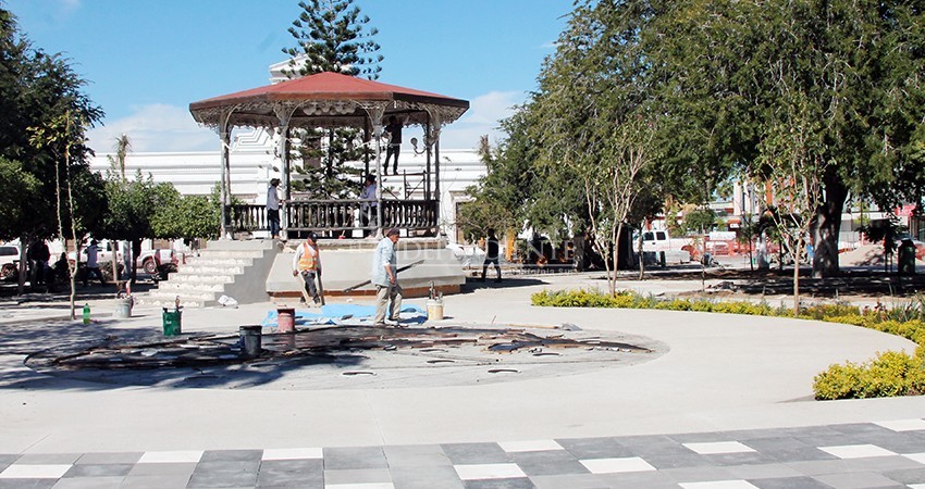 Este miércoles entregan “rehabilitación” del Jardín Velasco Este miércoles entregan “rehabilitación” del Jardín Velasco