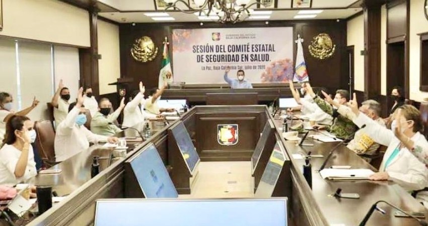 Se queda BCS en la fase 5, etapa crítica del semáforo estatal Se queda BCS en la fase 5, etapa crítica del semáforo estatal
