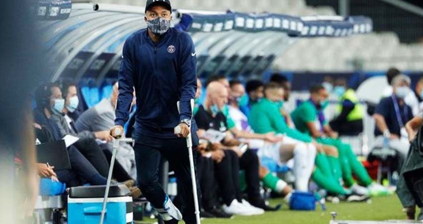 Mbappé tiene esguince de tobillo; es duda para duelo de ‘Champions’