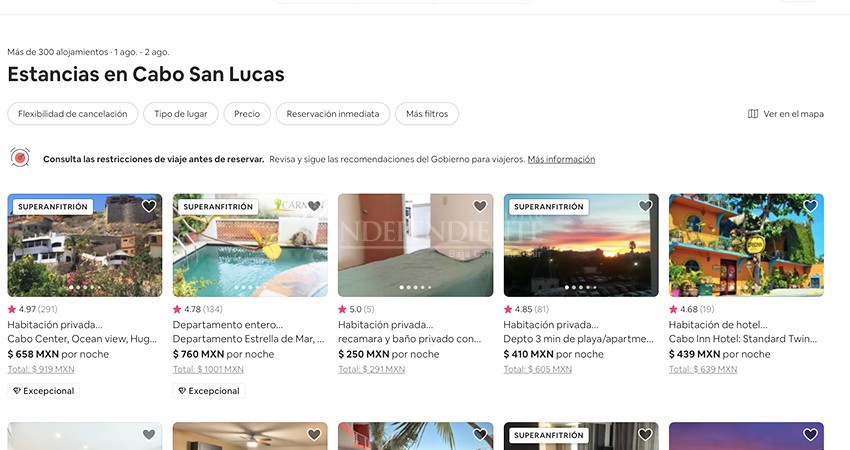 Plataformas como Airbnb suman a la recuperación del turismo: SETUES