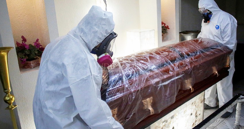 Diariamente han muerto en promedio cuatro personas por COVID-19 durante julio Diariamente han muerto en promedio cuatro personas por COVID-19 durante julio