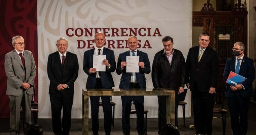Firma México convenio para adquirir claves de medicinas Firma México convenio para adquirir claves de medicinas