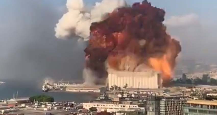 Al menos 10 muertos por explosión en Beirut