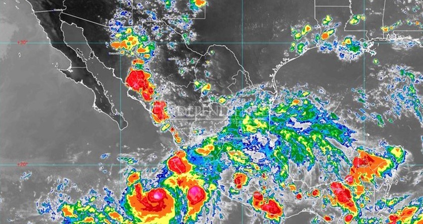 Para hoy, pronostica CONAGUA lluvias en BCS por desplazamiento de “Elida” 