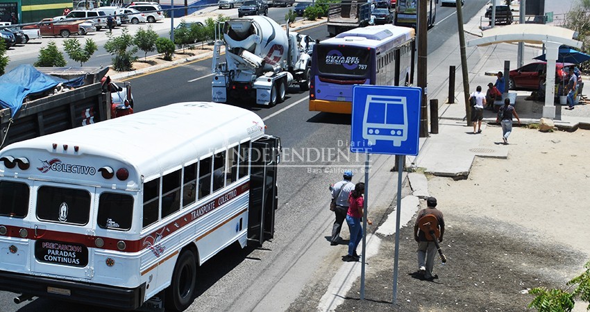 Transporte urbano y colectivo opera al 100% en CSL, en SJC en un 70%  Transporte urbano y colectivo opera al 100% en CSL, en SJC en un 70%
