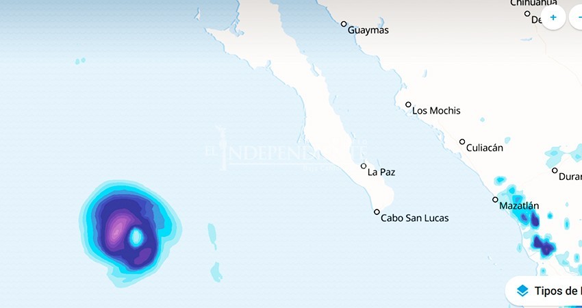 “Elida” se aleja de BCS; se debilitó a huracán categoría I