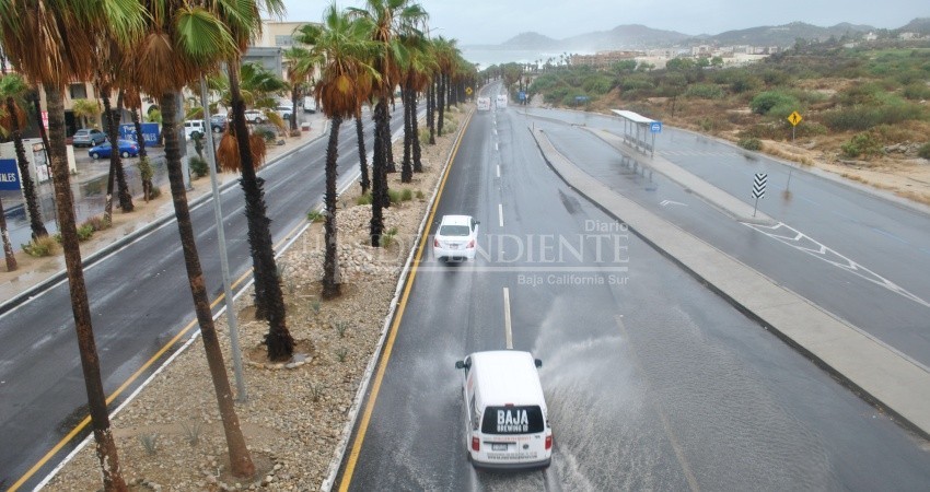 Lluvias no han ocasionado cierres carreteros en Los Cabos 
