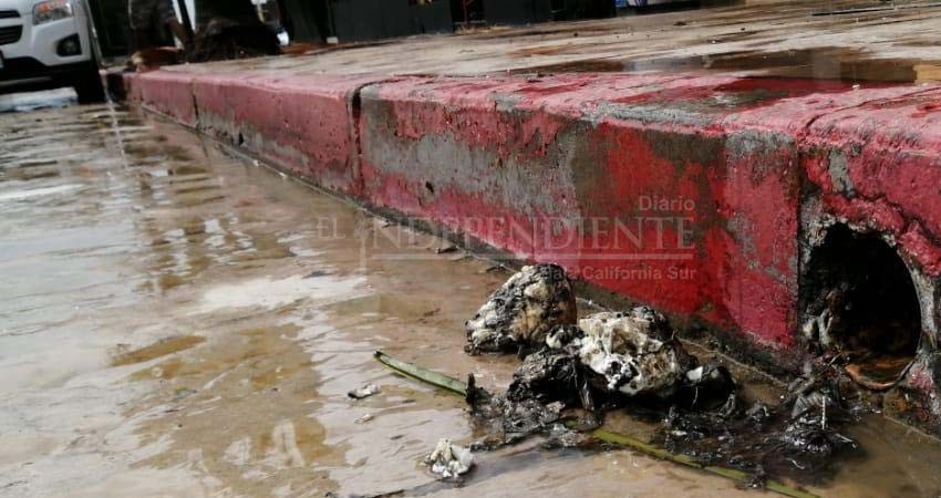 Colapsa drenaje del centro de CSL