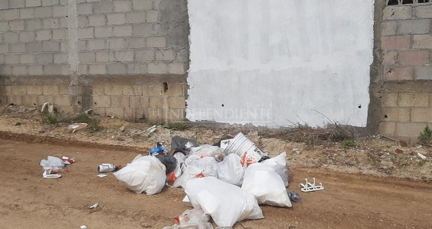 Tiran basura  en plena calle sin importar las consecuencias ambientales y de salud