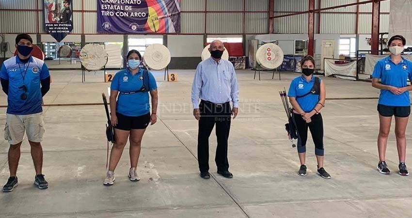 Cumplen seleccionadas Sudcalifornianas de tiro con arco participación nacional