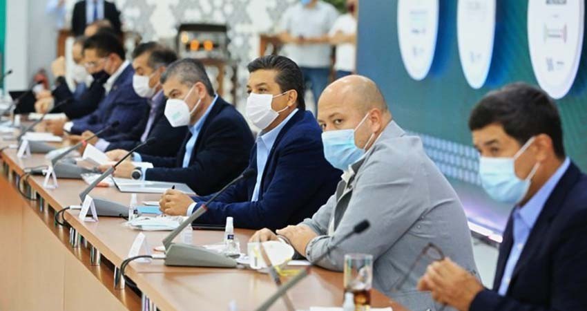 Afirma presidente que están al corriente con la entrega de recurso a los estados