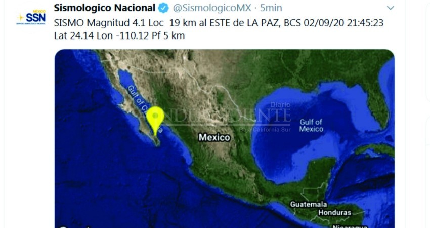 Tiembla En La Paz Por Cuarta Vez En El Dia Diario El Independiente