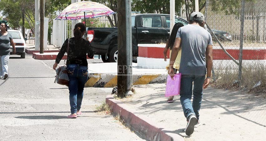 Primer fin de semana de septiembre mantendrá temperaturas máximas de 40°C a 45°C en regiones de BCS 