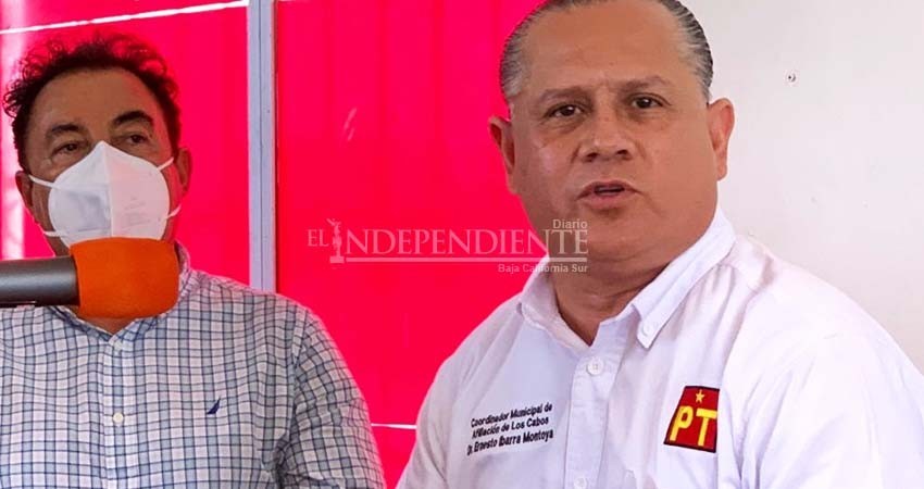 Ernesto Ibarra en fila para ser candidato a la alcaldía de Los Cabos: PT