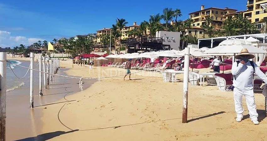"Iremos y quitaremos sus palitos y cuerdas" advierten a desarrollos y hoteles que se adueñen de playas