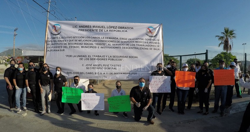 Es urgente que ISSSTE Los Cabos cuente con un hospital de especialidades: Sindicato de Burócratas 