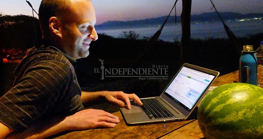 Promueve Aeroméxico “Home Office” desde playas de BCS Promueve Aeroméxico “Home Office” desde playas de BCS