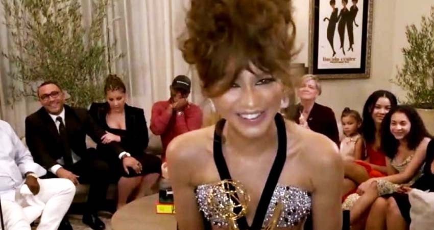 Hay esperanza en los jóvenes: Zendaya al recibir Emmy Hay esperanza en los jóvenes: Zendaya al recibir Emmy