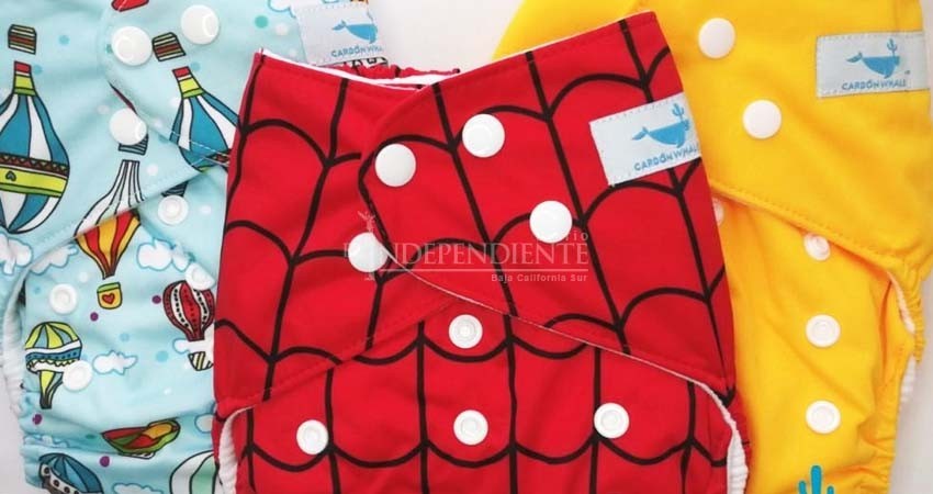 Familia emprendedora busca éxito nacional vendiendo pañales reusables