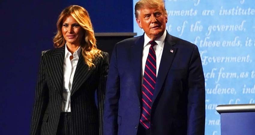 Trump suspende eventos de campaña tras dar positivo a covid