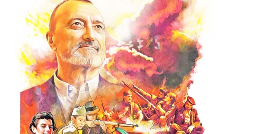 Arturo Pérez-Reverte, testigo desde la trinchera