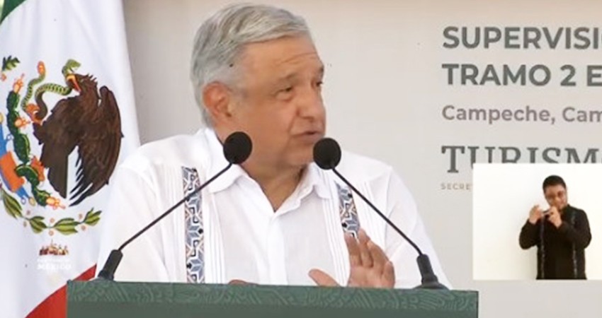 Reitera presidente la importancia del proyecto del Tren Maya