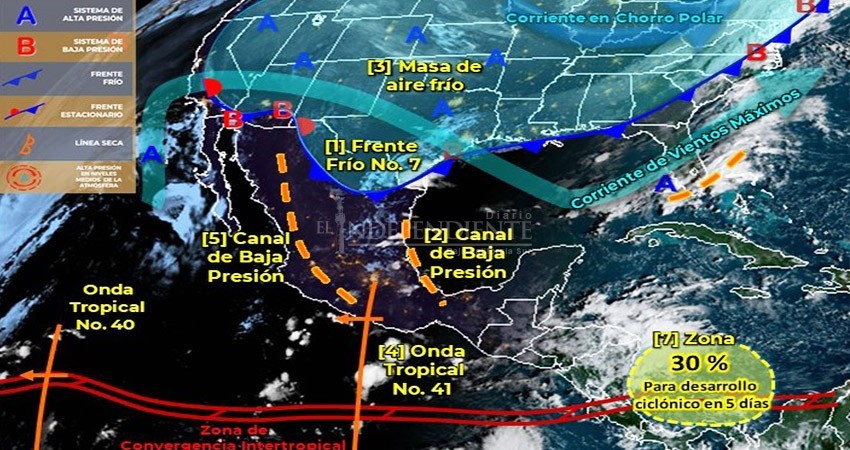 Hasta 45°C pronostican en regiones de BCS para este fin de semana Hasta 45°C pronostican en regiones de BCS para este fin de semana