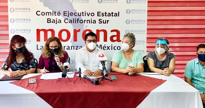 Evita Morena “confrontar” al Gobierno BCS por manejo de COVID-19 Evita Morena “confrontar” al Gobierno BCS por manejo de COVID-19